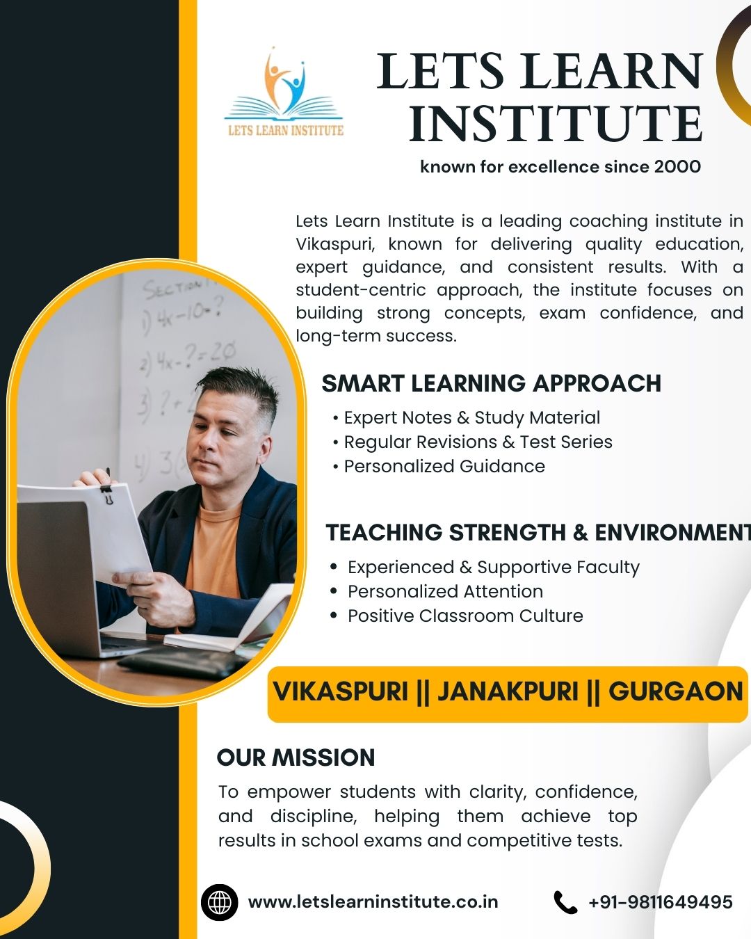 best coaching institute in vikaspuri